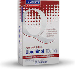 Lamberts Ubiquinol χωρίς Γλουτένη 100mg 60 κάψουλες