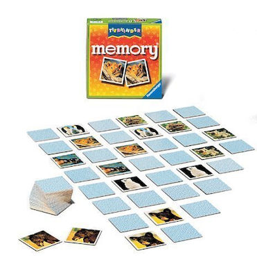 Ravensburger Joc de Masă Memory Μικρά Ζωάκια pentru 2-4 Jucători 4+ Ani