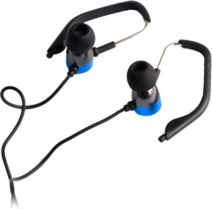 Forever Sport Music In-ear Handsfree with 3.5mm Connector Blue