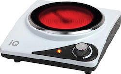 IQ Ceramic Countertop Single Burner White