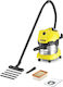 Karcher WD4 Premium Vacuum Wet / Dry 1000W with Plastic Bin 20lt