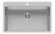 Pyramis Istros 1B 101041801 Flush Mounted Sink Inox Brushed W75.5xD51cm Silver