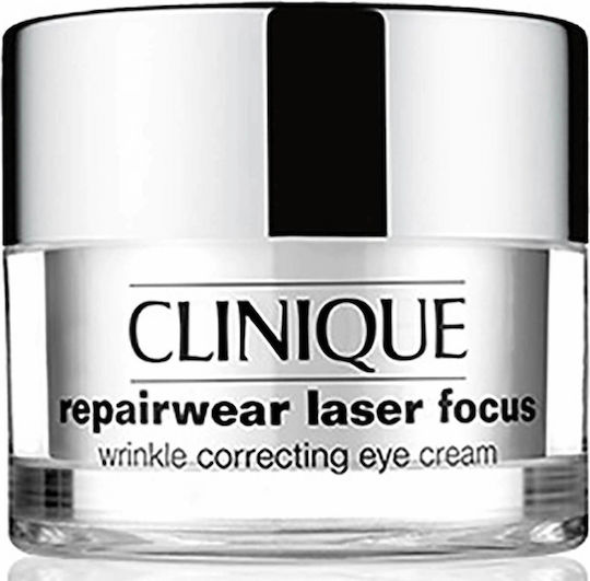 Clinique Repairwear Laser Focus Κρέμα Ματιών για Ενυδάτωση & Αντιγήρανση 15ml