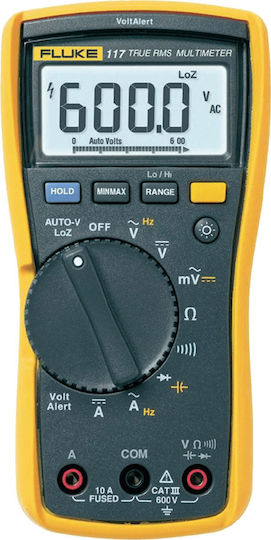 Fluke 117 Digital Multimeter True RMS with AC / DC / Resistance / Capacitance / Temperature Measurement