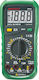 Mastech Digital Multimeter with Buzzer with Measurement AC / DC / Resistor / Capacity / Temperature MY64N