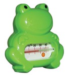 Bebepharm Αναλογικό Θερμόμετρο Μπάνιου Βατραχάκι 0°C έως 40°C Πράσινο