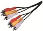 TrustWire Kabel Komposit-Männchen - Komposit-Männchen 1.5m (11610)