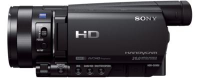 Sony Βιντεοκάμερα Full HD (1080p) @ 50fps HDR-CX900E Αισθητήρας CMOS Αποθήκευση σε Κάρτα Μνήμης με Οθόνη Αφής 3.5" και HDMI / WiFi / USB 2.0