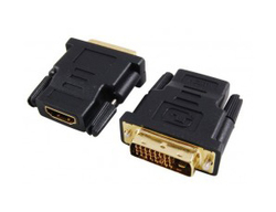 VCom CA312 DVI-D Мъжки към HDMI Женски VCom CA312 DVI-D Мъжки към HDMI Женски