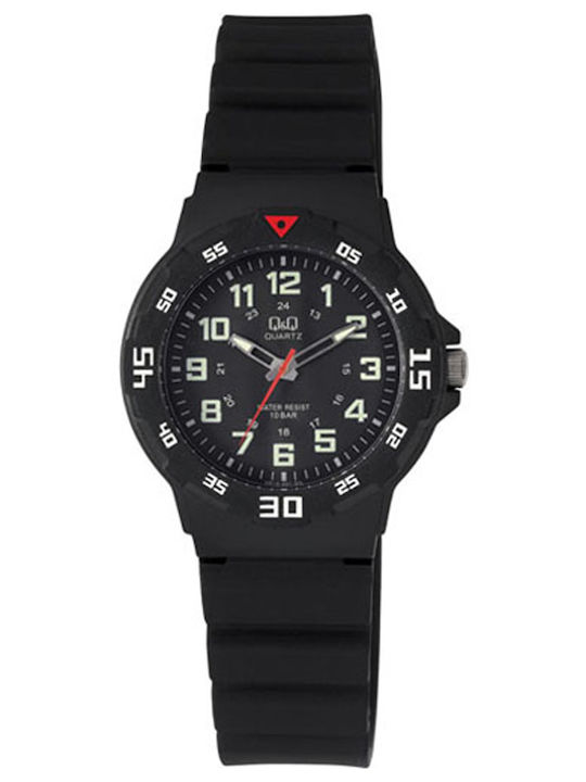 Q&Q Kids Analog Watch with Rubber/Plastic Strap...
