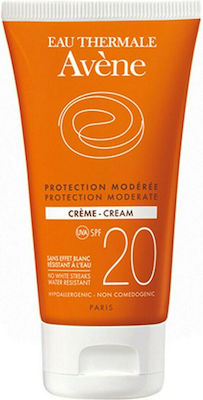 Avene Creme Waterproof Sunscreen Cream Face SPF20 50ml