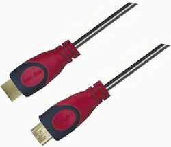 Aculine HDMI-001 HDMI 1.4 HDMI De Sex Masculin - HDMI De Sex Masculin 1m Negru