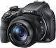 Sony HX400V Compact Φωτογραφική Μηχανή 20.4MP Οπτικού Ζουμ 50x με Οθόνη 3" και Ανάλυση Video Full HD (1080p) Μαύρη