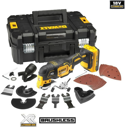 Dewalt Electric Brushless Oscillating Multi Tool 18V 2x2Ah with Speed Control