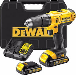 Dewalt Κρουστικό Δραπανοκατσάβιδο Μπαταρίας 18V 2x1.3Ah