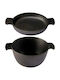 Skeppshult Cast Iron Pots Set Black 2 Pieces