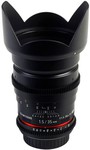 Samyang Crop Camera Lens 35mm T1.5 AS UMC VDSLR Wide Angle for Micro Four Thirds (MFT) Mount Black