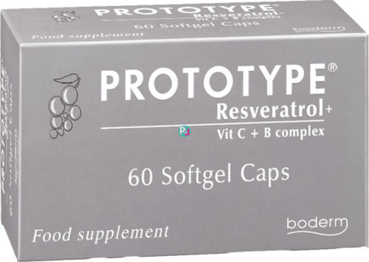 Boderm Prototype Ειδικό Συμπλήρωμα Διατροφής 60 κάψουλες 60 μαλακές κάψουλες