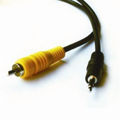 3.5mm male - RCA female Cable Black 5m (11870)