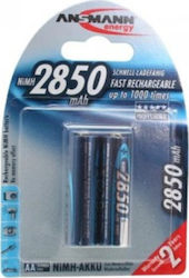 Ansmann AA 2850mAh 1.2V 2 Pack