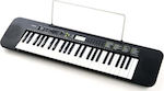 Casio Tastatur CTK-240 mit 49 Standard Berührung Tasten Schwarz