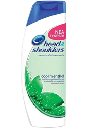 Head & Shoulders Cool Menthol Shampoos Against Dandruff for All Hair Types 400ml