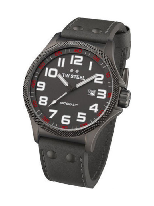 TW Steel Unisex Pilot Automatic 48mm Watch TWA961 Skroutz.gr