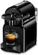Inissia Кафемашина за капсули Nespresso Налягане 19бар Черно