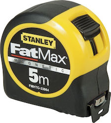 Stanley FatMax Blade Armor Magnetic Μετροταινία με Αυτόματη Επαναφορά και Μαγνήτη 32mm x 5m