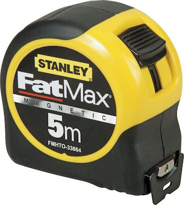 Stanley FatMax Blade Armor Magnetic Banda de măsurat cu resetare automată și magnet 32mm x 5m