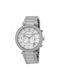 Michael Kors Parker Crystals Uhr Chronograph mit Silber Metallarmband