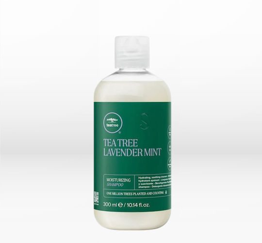Paul Mitchell Tea Tree Lavender Mint Shampoos gegen Trockene Kopfhaut für Trocken Haare 300ml