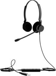 Jabra Biz 2300 On Ear Multimedia Headphone with Microphone USB-A