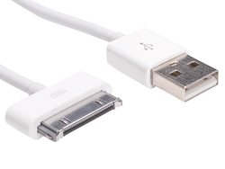 Sandberg 440-68 Cablu USB spre 30-Pin Alb 3m (440-68) 1buc