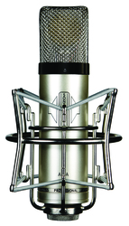 Sontronics Tube / Condenser XLR Microphone Aria Shock Mounted/Clip On for Voice In Silver Colour