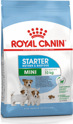 Royal Canin Starter Mother & Babydog Mini 3kg Ξηρά Τροφή για Κουτάβια Μικρόσωμων Φυλών με Καλαμπόκι, Πουλερικά και Ρύζι
