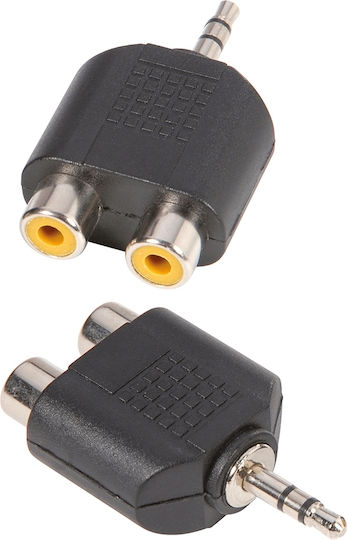 Adam Hall 7550 Μετατροπέας 3.5mm male σε RCA female 1τμχ