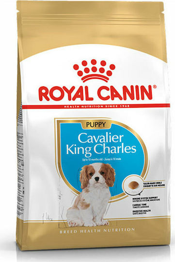 Royal Canin Puppy Cavalier King Charles 1.5kg Dry Food Gluten-Free for Small Breed Puppies with Poultry and Rice