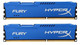 HyperX 8GB DDR3 RAM με 2 Modules (2x4GB) και Ταχύτητα 1600 για Desktop