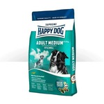 Happy Dog Adult Medium 1kg Hrană Uscată Dietă pentru Câini Adulți de Rase Medii cu Porumb și Păsări de curte