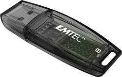 Emtec C410 Color Mix 8GB USB 2.0 Stick Μαύρο