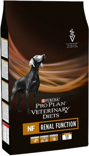 Pro Plan Veterinary Diets NF Renal Function 3kg Dry Food Gluten-Free for Adult Dogs with Rice