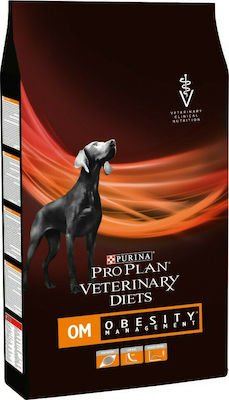 Purina Pro Plan Veterinary Diets OM Obesity Management 3kg Ξηρά Τροφή Διαίτης για Ενήλικους Σκύλους με Πουλερικά