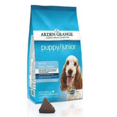 Arden Grange Puppy/Junior 12kg Dry Food for Puppies of Medium Breeds with Chicken