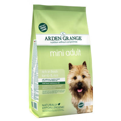 Arden Grange Adult Mini 6kg Dry Food for Adult Dogs of Small Breeds with Lamb