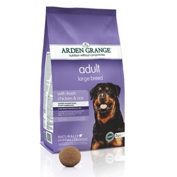 Arden Grange Adult Large 12kg Dry Food for Adult Dogs of Large Breeds with Rice and Chicken