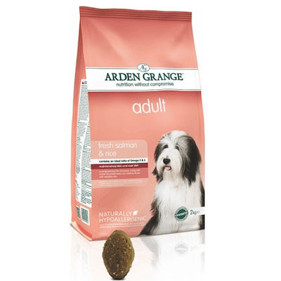 Arden Grange Adult 6kg Trockenfutter für erwachsene Hunde kleiner Rassen mit Lachs und Reis