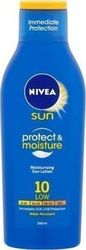 Nivea Sun Protect & Moisture Lotion Sunscreen Cream for the Body SPF10 200ml