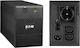 Eaton 5E 850VA USB DIN UPS Line-Interactive 480W με Πρίζα Schuko