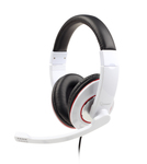 Gembird MHS-001 Over Ear Gaming Headset με σύνδεση 3.5mm Λευκό